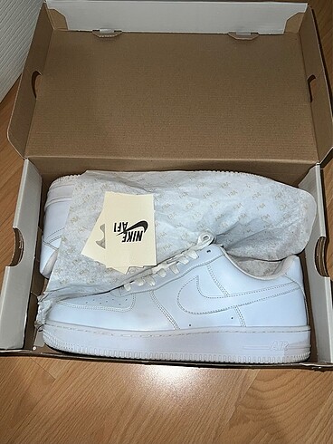 44 Beden beyaz Renk Nike airforce 1 beyaz