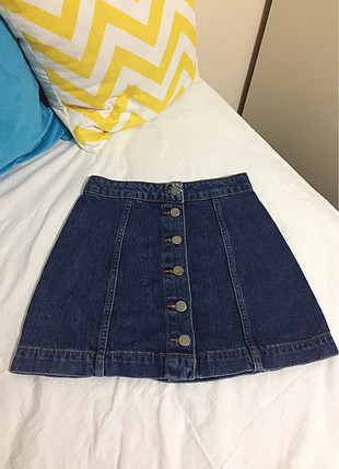 Topshop mini kot etek