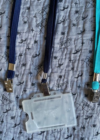 Mavi ve Gri Erkek Rozet Askısı - Görsel 5