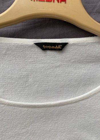 Leopar Desenli Askılı Beyaz Kadın Bluz - Görsel 8