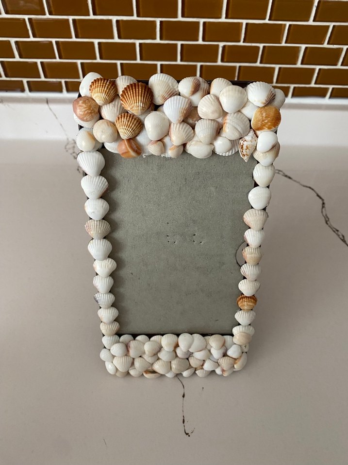Deniz Kabuğu Süslemeli Çerçeve - Görsel 4