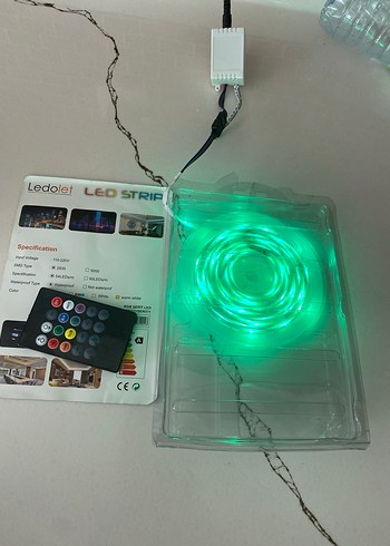 RGB LED Şerit Işık Seti Uzaktan Kumandalı - Görsel 6