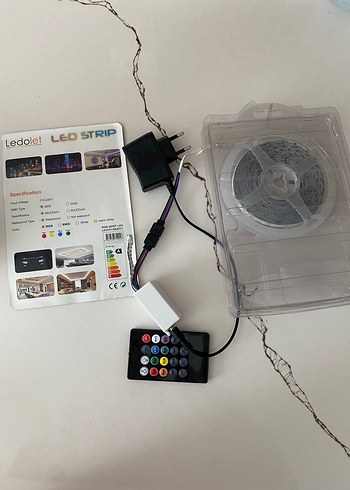 RGB LED Şerit Işık Seti Uzaktan Kumandalı - Görsel 3