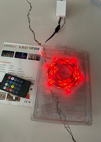 RGB LED Şerit Işık Seti Uzaktan Kumandalı - Görsel 4