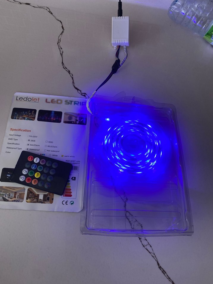 RGB LED Şerit Işık Seti Uzaktan Kumandalı - Görsel 5