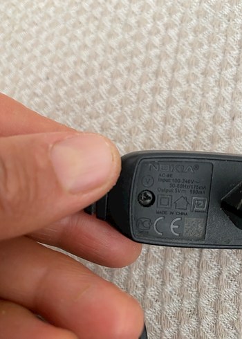 Siyah Nokia Telefon Şarj Cihazı - Görsel 2