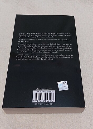  Ruhlar dükkanı stephen king 
