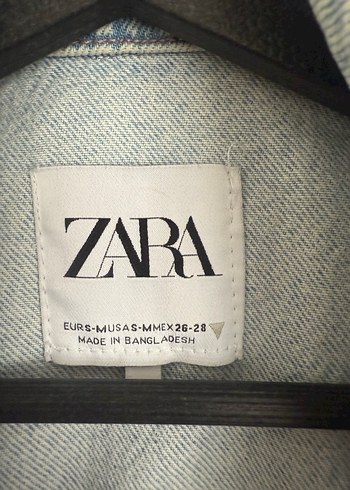 m Beden Zara Kadın Kot Ceket