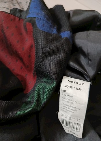 Kadın Çok Renkli Kamuflaj Desenli Uzun Yağmurluk - Görsel 9