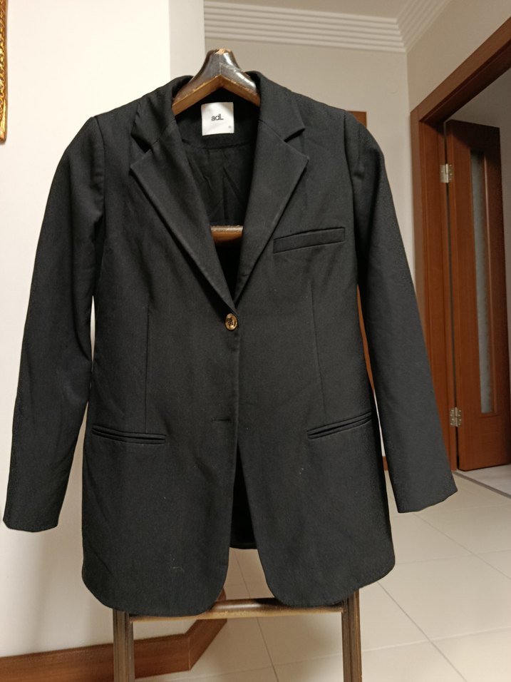 Gri Kadın Normal Kesim Kumaş Pantolon - Görsel 5