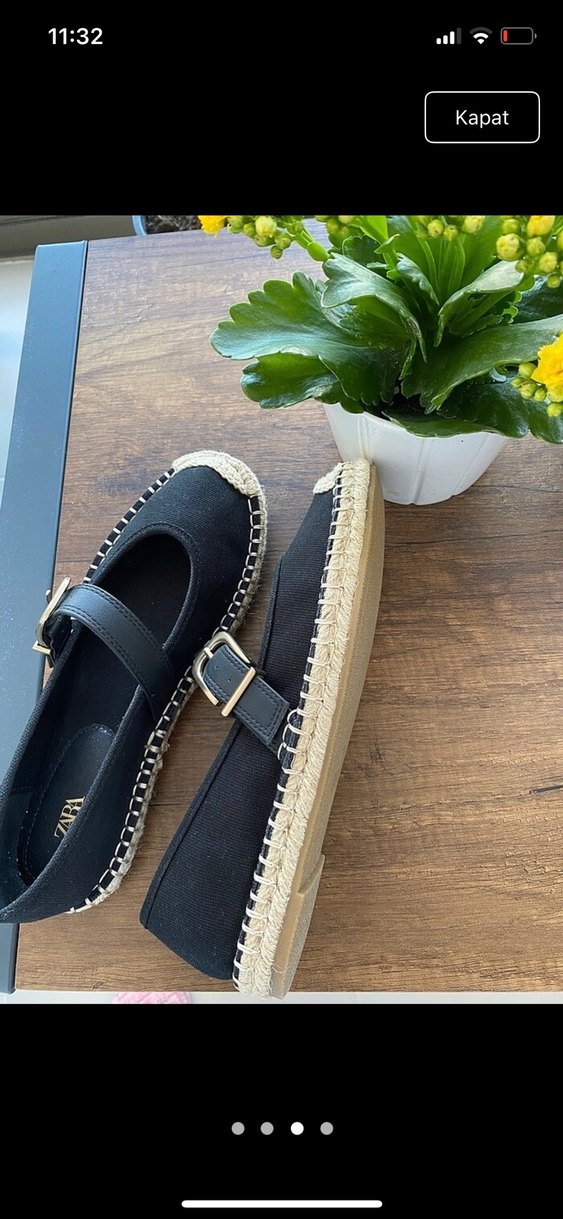 Zara bantlı espadril - Görsel 3