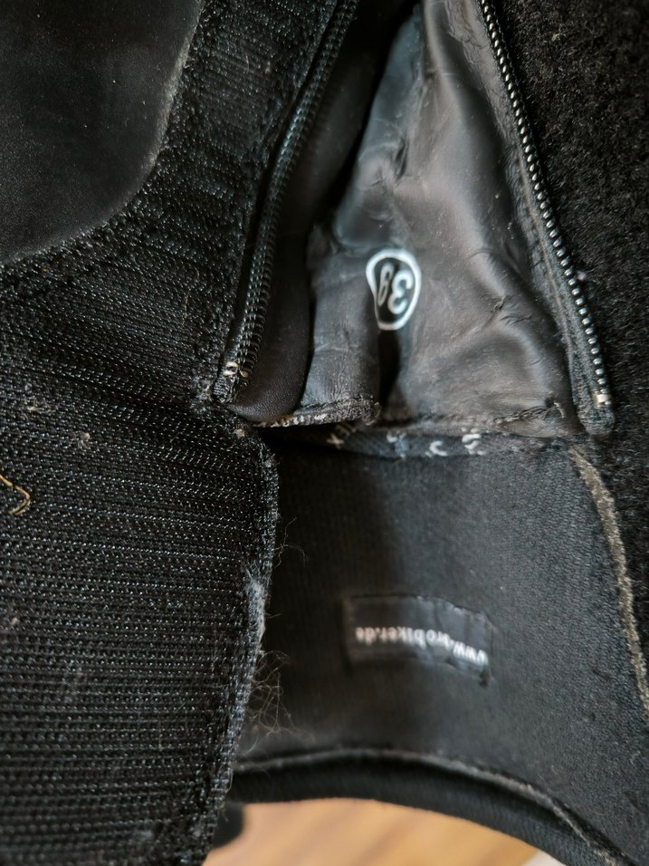 Probiker uniseks deri 38 numara-24 cm motorcu botu - Görsel 5