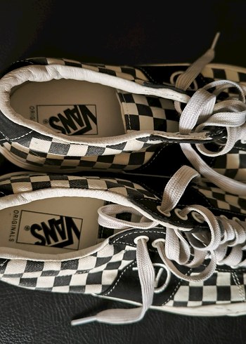 Vans 721356 model deri 44 numara-285 mm, temiz, orjinal - Görsel 3