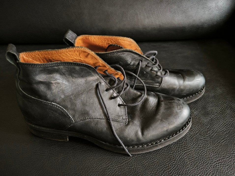 fiorentin+baker deri bot 42 numara-270 mm, temiz, orjinal - Görsel 3