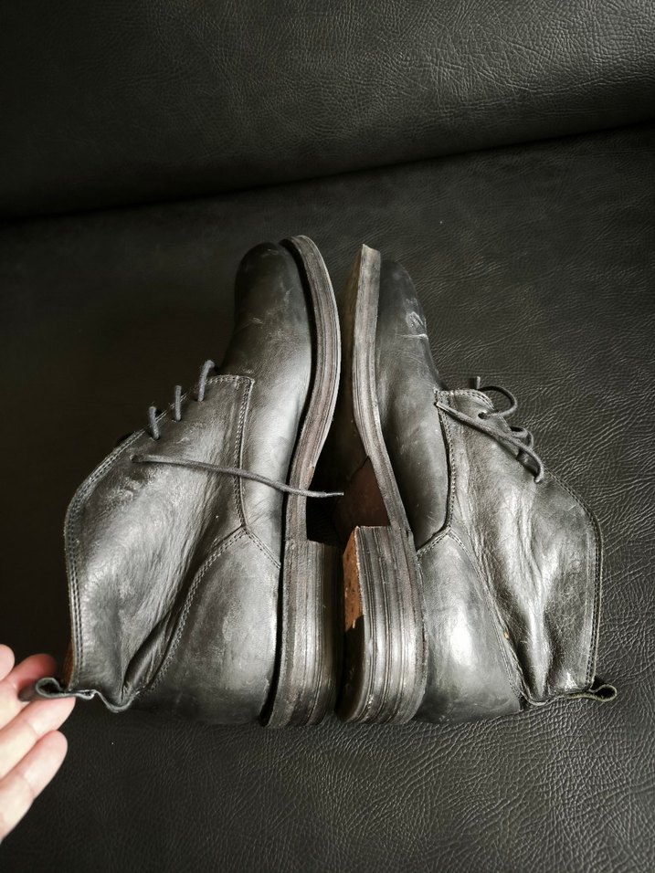 fiorentin+baker deri bot 42 numara-270 mm, temiz, orjinal - Görsel 5