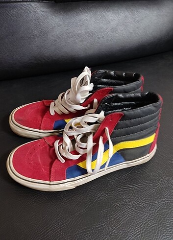 Vans 721454 model deri 41 numara-265 mm, deri, temiz, orjinal ve