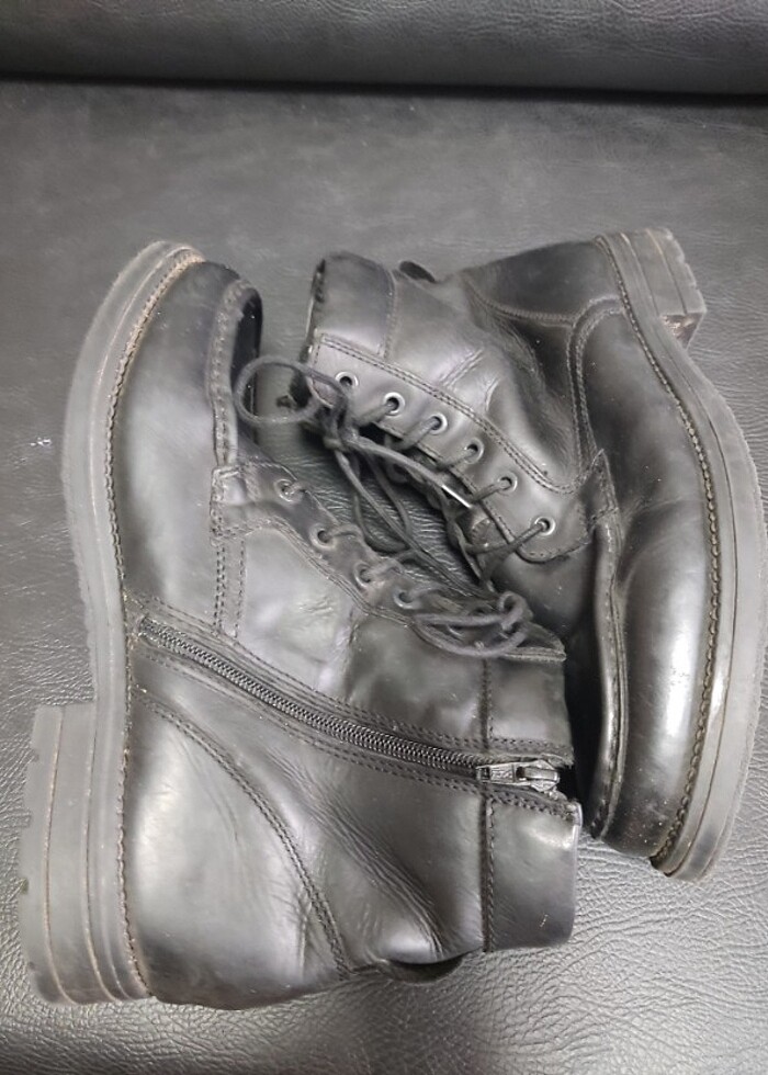  Avrupa imalatı deri 42 numara-27,5 cm - Görsel 5