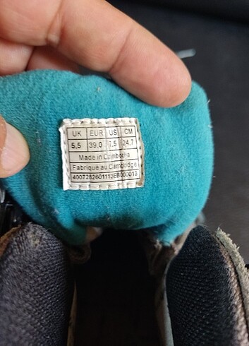 The north face deri 39 numara-24,7 cm bot - Görsel 6