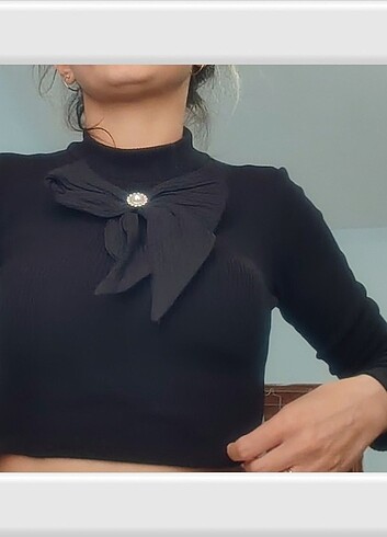 Koton fiyonk detaylı bluz