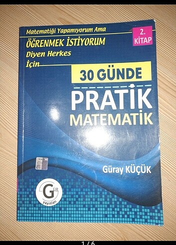 GÜR YAYINLARI MATEMATİK 2. KİTAP