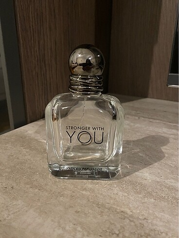 Boş Armani Stronger With You Parfüm Şişesi