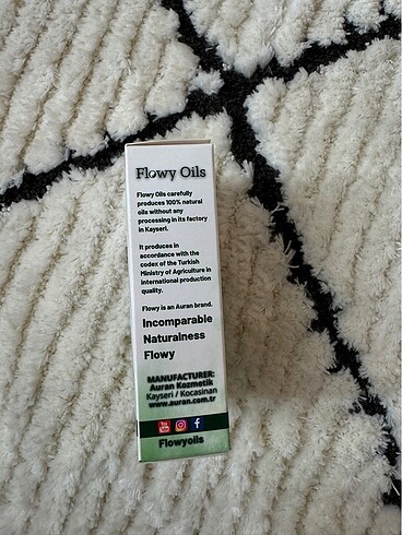 Beden Flowy oils biberiye yağı