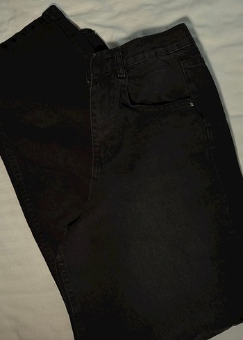 Siyah kadın balon pantolon - Görsel 2