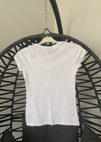 Hummel Pembe Baskılı Kısa Kollu Kadın Tişört - Görsel 4