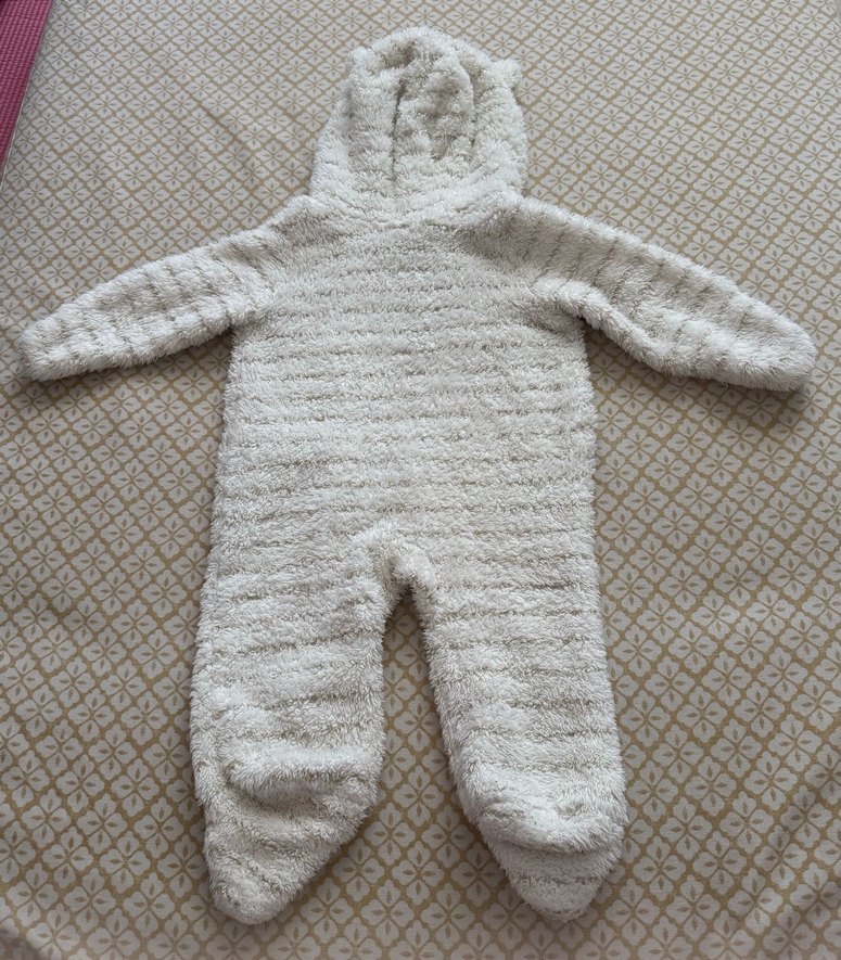 Kürklü Bebek Tulumu astronot - Görsel 3