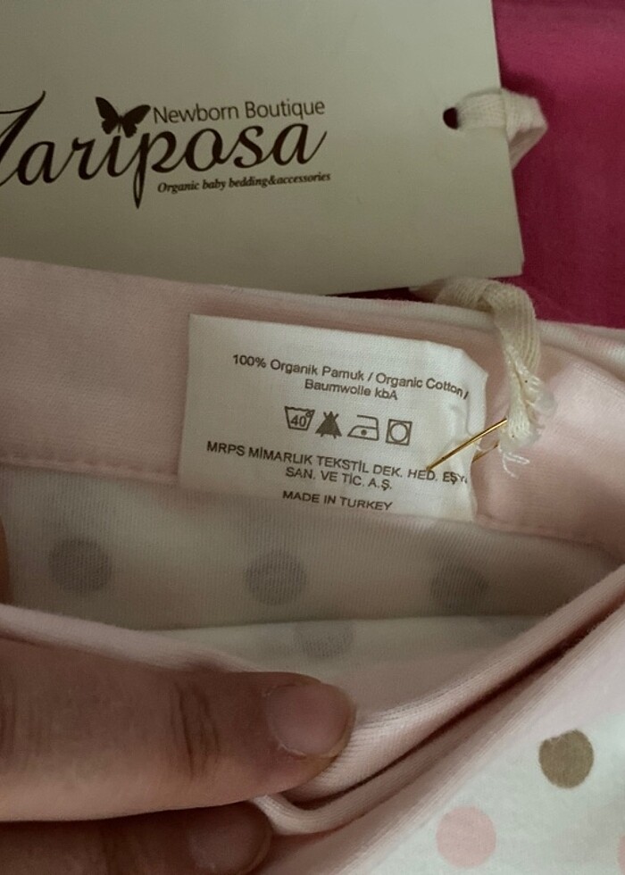 Kız bebek battaniye - Görsel 2