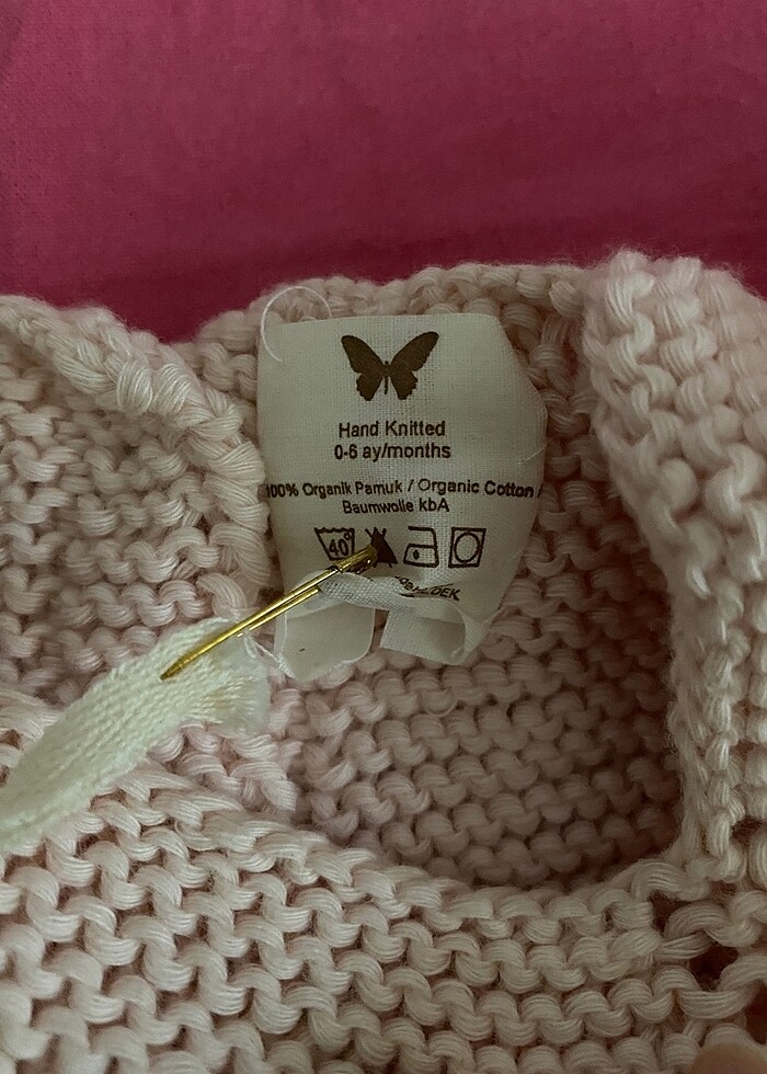 Kız bebek kazak - Görsel 3