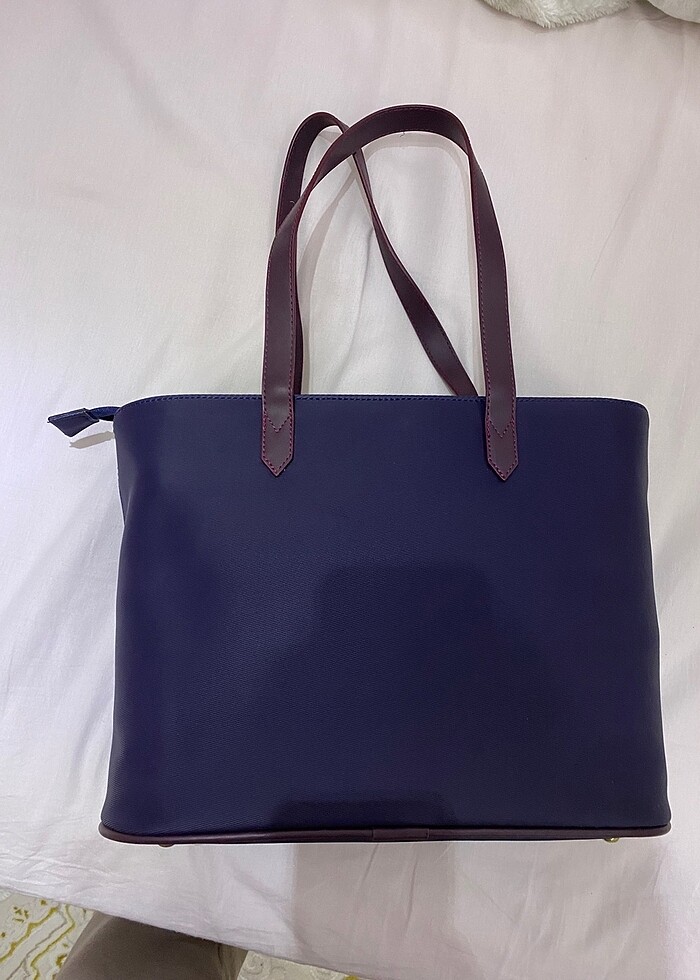 Lacivert us Polo kol çantası - Görsel 2