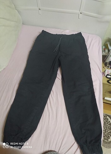 Siyah kargo pantolon 