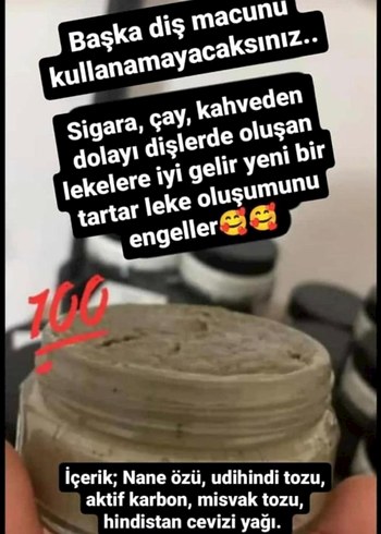 Nane Özlü Aktif Karbonlu Diş macunu - Görsel 7