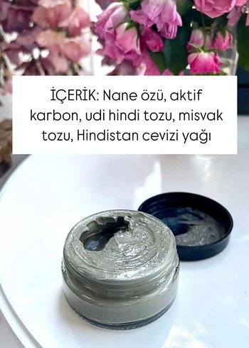 Nane Özlü Aktif Karbonlu Diş macunu - Görsel 2