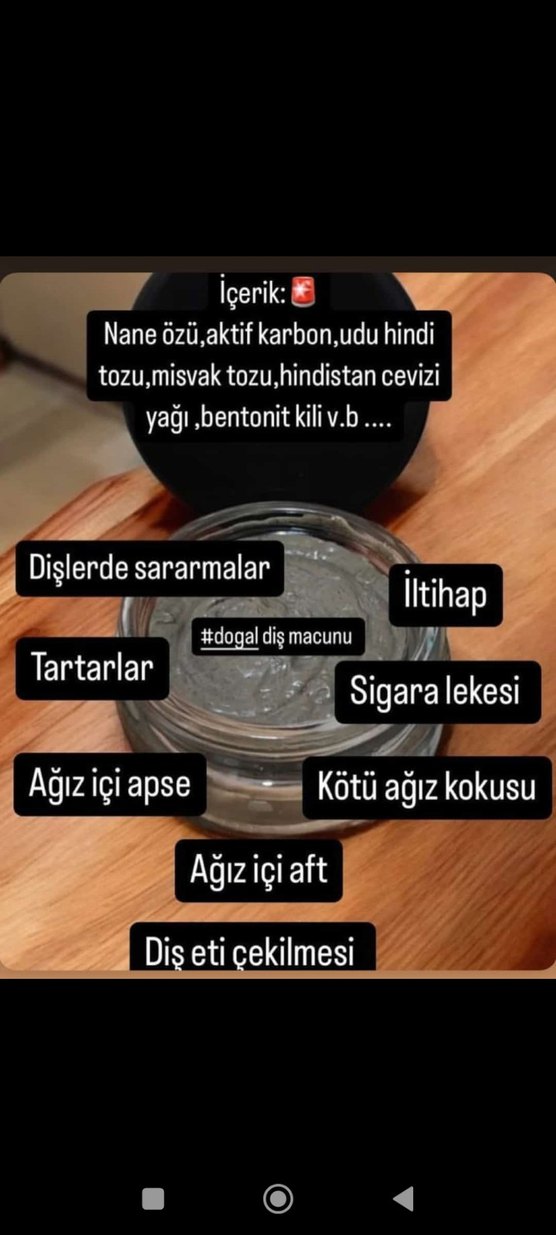 Nane Özlü Aktif Karbonlu Diş macunu - Görsel 5