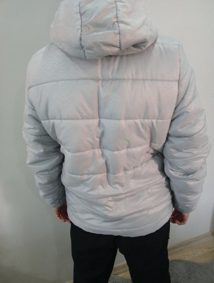 Gri Fermuarlı Erkek Çocuk Mont - Görsel 2