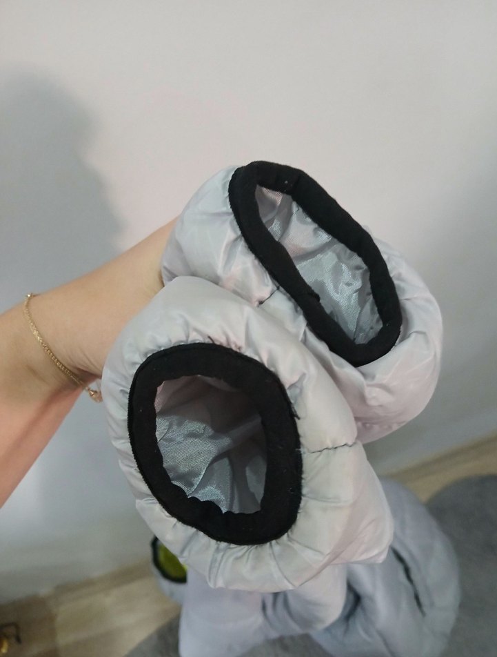 Gri Fermuarlı Erkek Çocuk Mont - Görsel 4