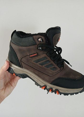 Erkek Kahverengi Biker Outdoor Bot - Görsel 5