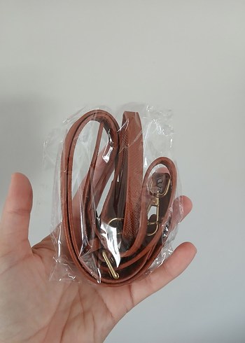 Klasik Toka Detaylı Kahverengi Deri Kadın Çanta - Görsel 5