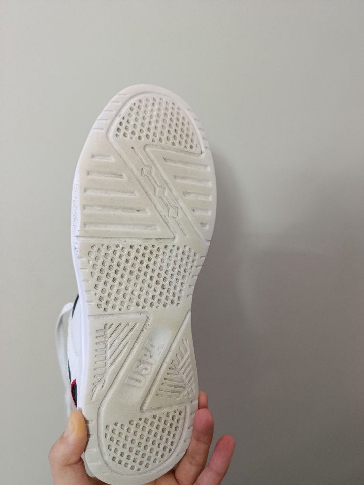 Beyaz U.S Polo Erkek Spor Ayakkabı - Görsel 5