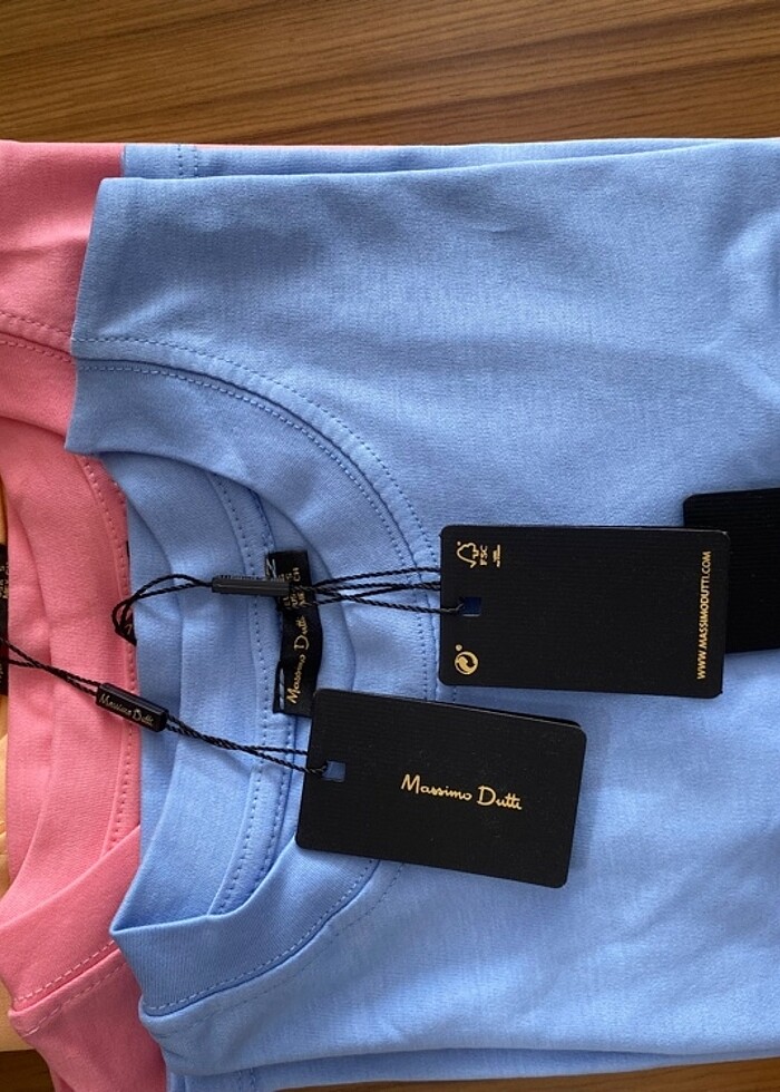 Renkli tam kalıp Massimo Tsört - Görsel 2