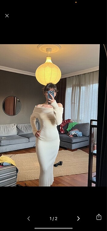 Zara triko elbise