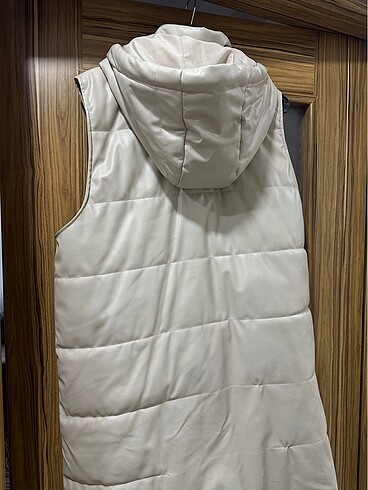 xl Beden ten rengi Renk Zara deri şişme yelek
