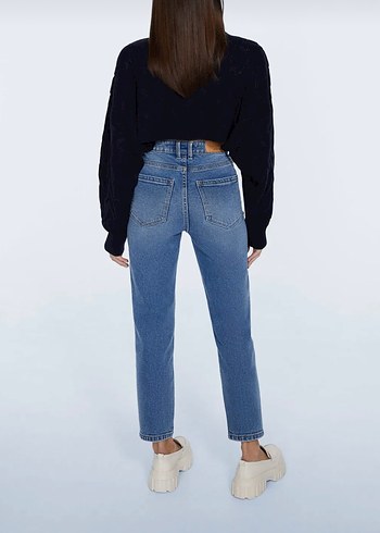 Stradivarius Yüksek bel mom jean