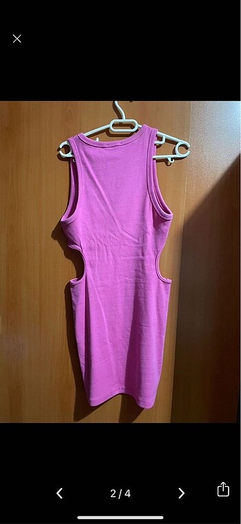 Zara ZARA CUT OUT ELBİSE