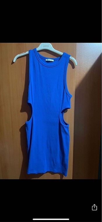 Zara ZARA CUT OUT ELBİSE