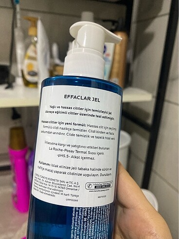 La Roche Posay Yüz yıkama jeli
