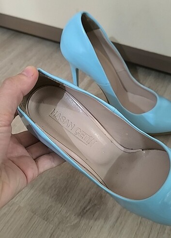 38 Beden Bebe mavisi stiletto