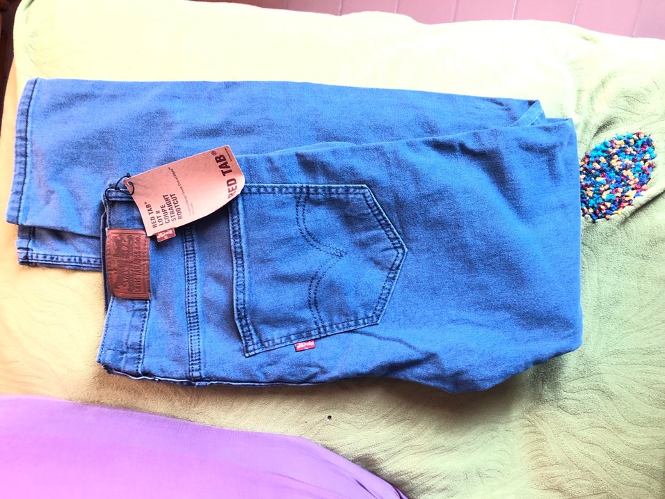 Levis Mavi Regular Kot Pantolon — görsel 5/8